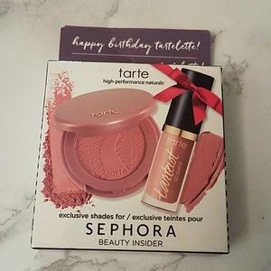 tarte blush and lip set
